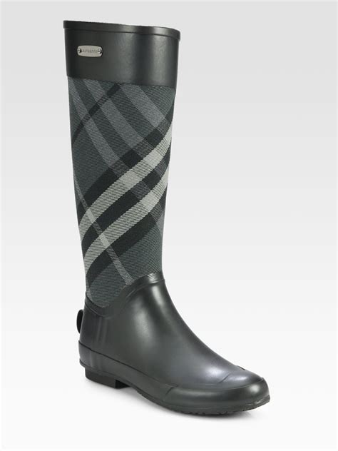 burberry rain boots turning grey|burberry rain boots for women.